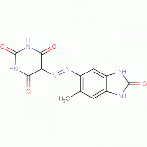 Pigmento-laranxa-64-Molecular-Estrutura