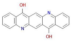 Pigmento-violeta-19-Molecular-Estrutura